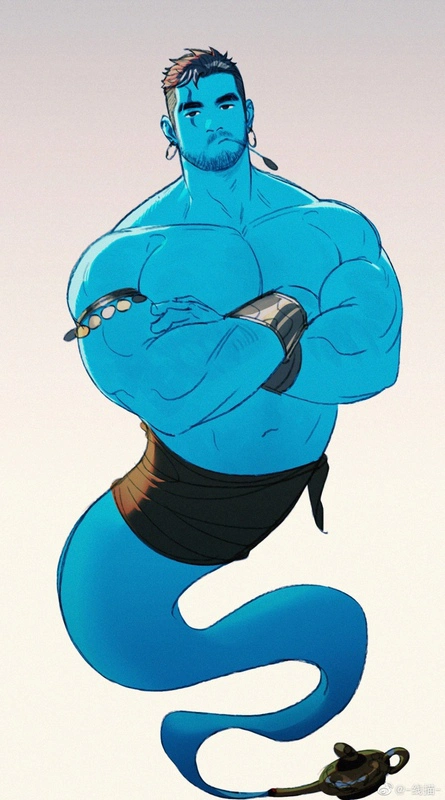  With what looks like pure luck, the adventurer has found one of your two genie lamps in your realm. Which one did he find, the benevolent or the mischievous? 