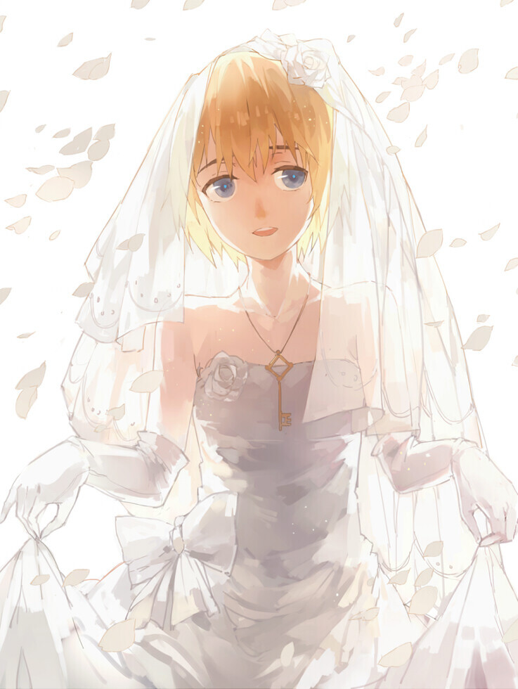 Here comes the bride!