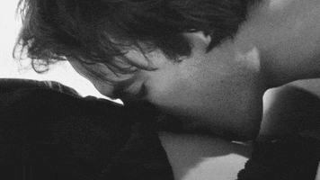 Take your lips downwards 