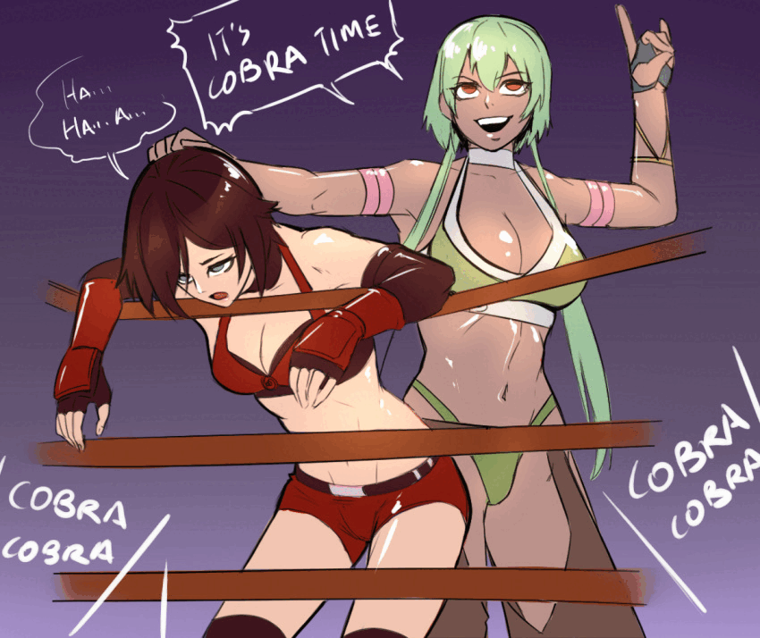 You got the power, you got the rage, and with this sexual display of dominance, you control this stage. Your opponent can only moan as you take charge! 