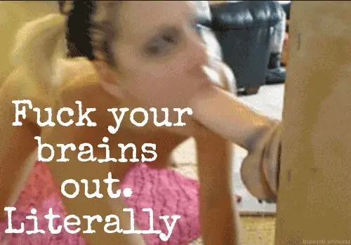 Gag on dildo