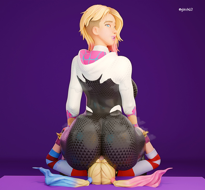 You suddenly tackle her and pin her to the floor! Now all you need to do is place your sweaty ass on her face....looks like the slut already understands where her place is~