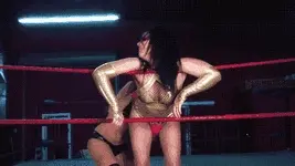 Touch her crotch