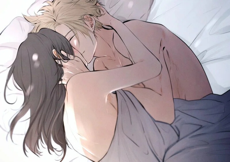 When all is said and done, the two of you cuddle together for a gentle hug and sensual kisses. 