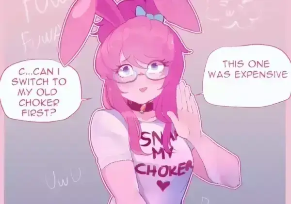 Snap her choker