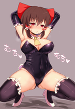 20 squats while stroking