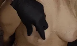 Pinch her nipples with nipple clamps