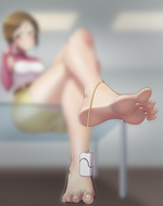 Tease your clit quickly to uncensored feet