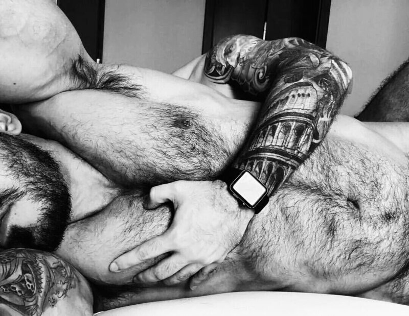 You cuddle your partner lovingly, savoring the moment.