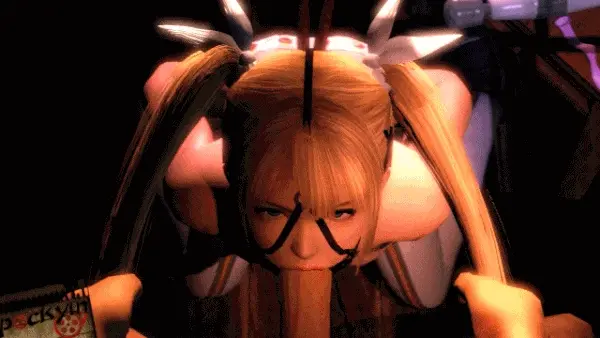 Hair-pulling facefuck