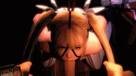 Hair-pulling facefuck