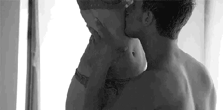 Take your lips downwards 