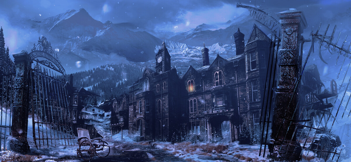 Boss room: Ruined mansion
