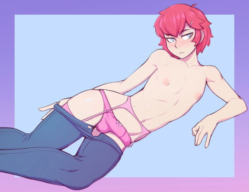 Show your panty bulge