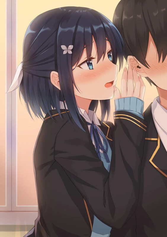 Whisper sweet things in his ear