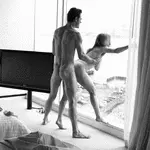 Fuck her against window