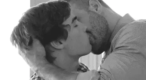 Kiss him softly