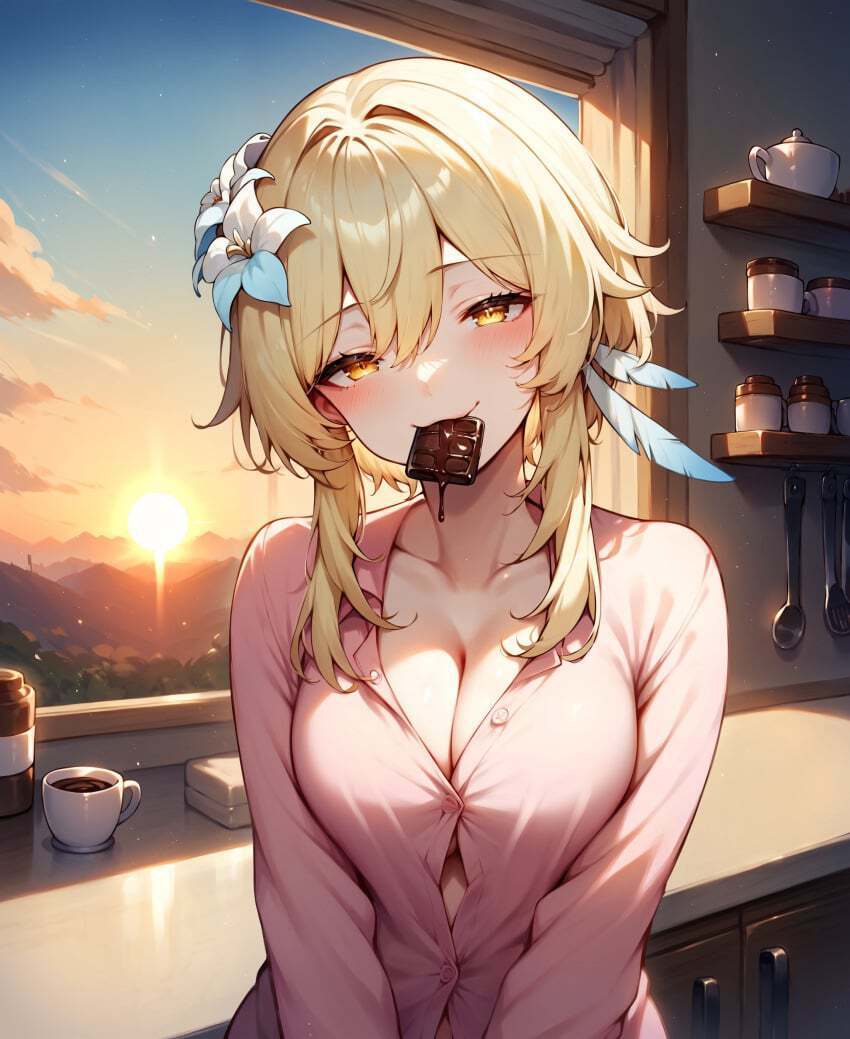 Chocolate kiss!
