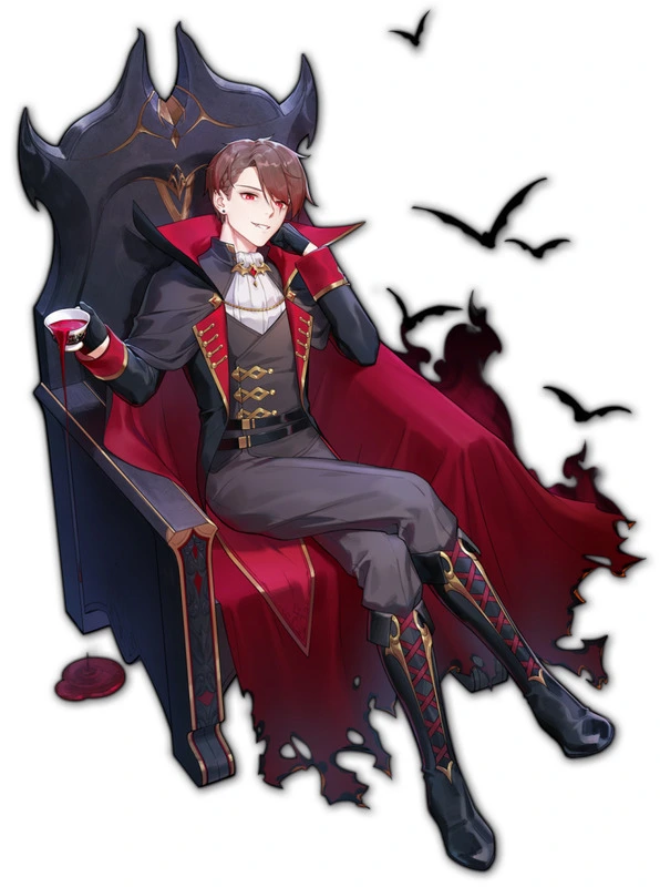You employ a powerful, seductive vampire to put a halt to the adventurer's quest. With his vampiric charm, the adventurer stands no chance!