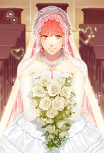 Here comes the bride!