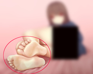 Tease your clit quickly to uncensored feet