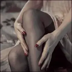 Tease her with legs