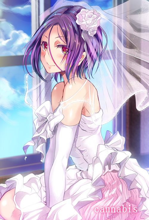 Here comes the bride!