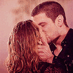 Kissing in the rain