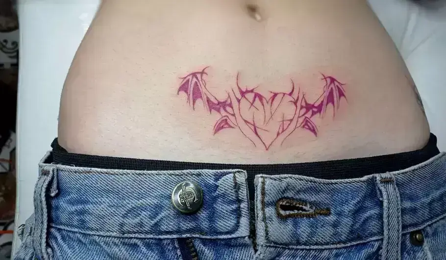 Reveal your womb tattoo