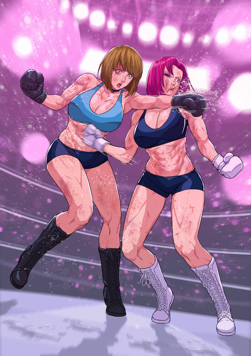 Punching struggle