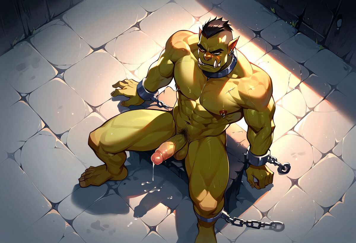 Defeated orc!
