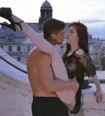 Raised leg fuck