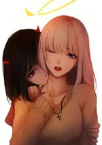 Sink your fangs into her neck