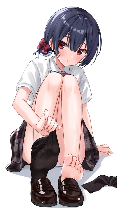 Shoes off