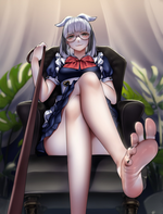 Collar Foot Lick