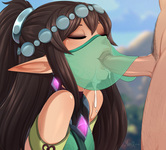 Veiled Blowjob