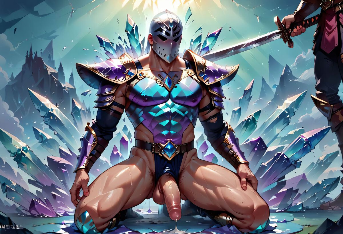 Break the crystal!