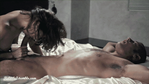 Blowjob while lying down