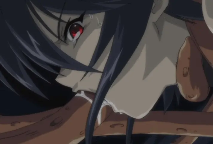 You order your tentacles to attack the opponent! They wrap around her head and force feed her their tasty cum!