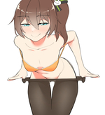 Remove your stockings