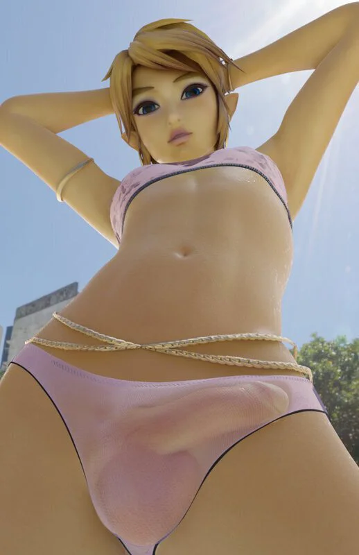 Show your panty bulge