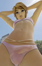 Show your panty bulge