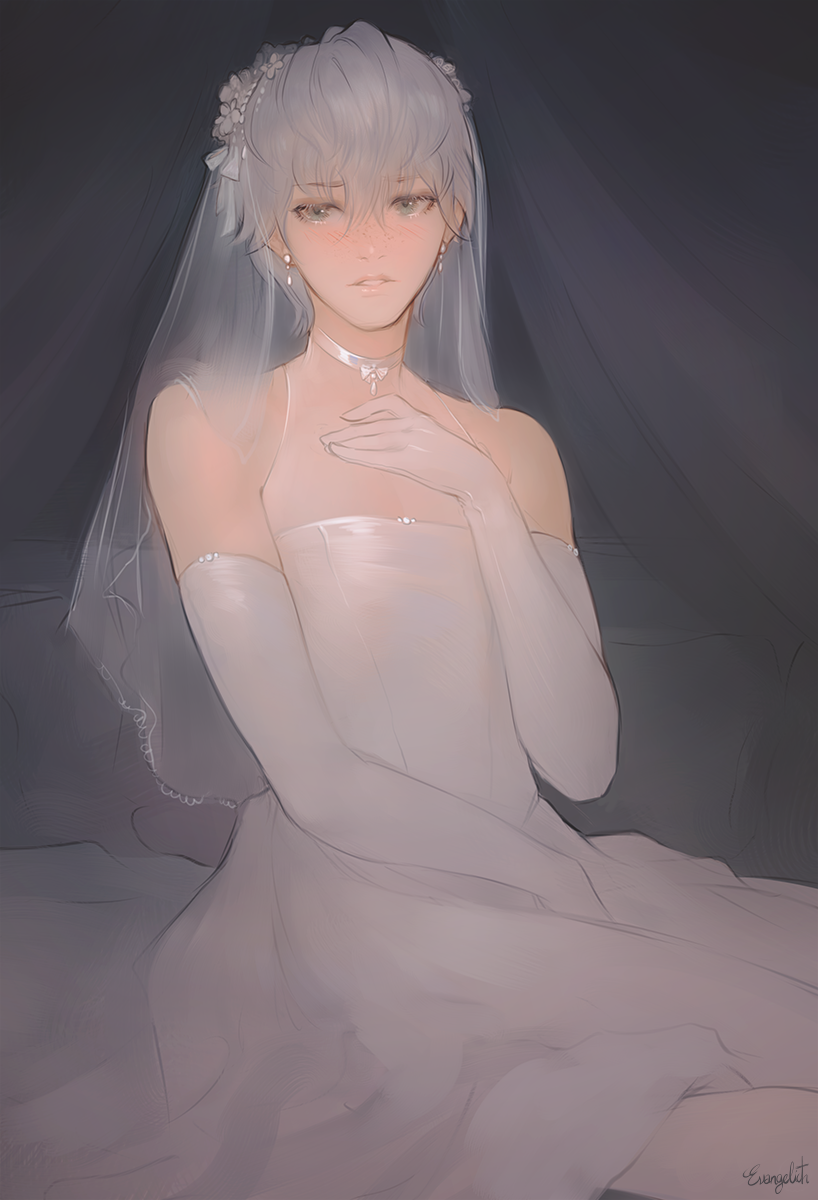 Here comes the bride!