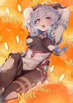 Melt her clothes away! 