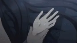 Gently hold their hand