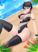Swimsuit tease