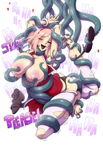 Tickle her with tentacles