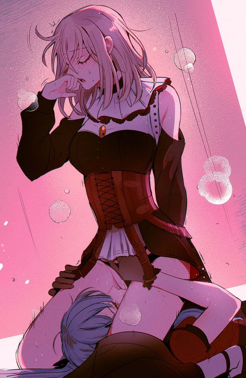 Smother him with ass