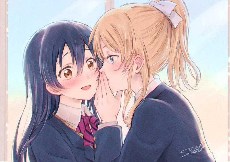 Whisper sweet things in her ear