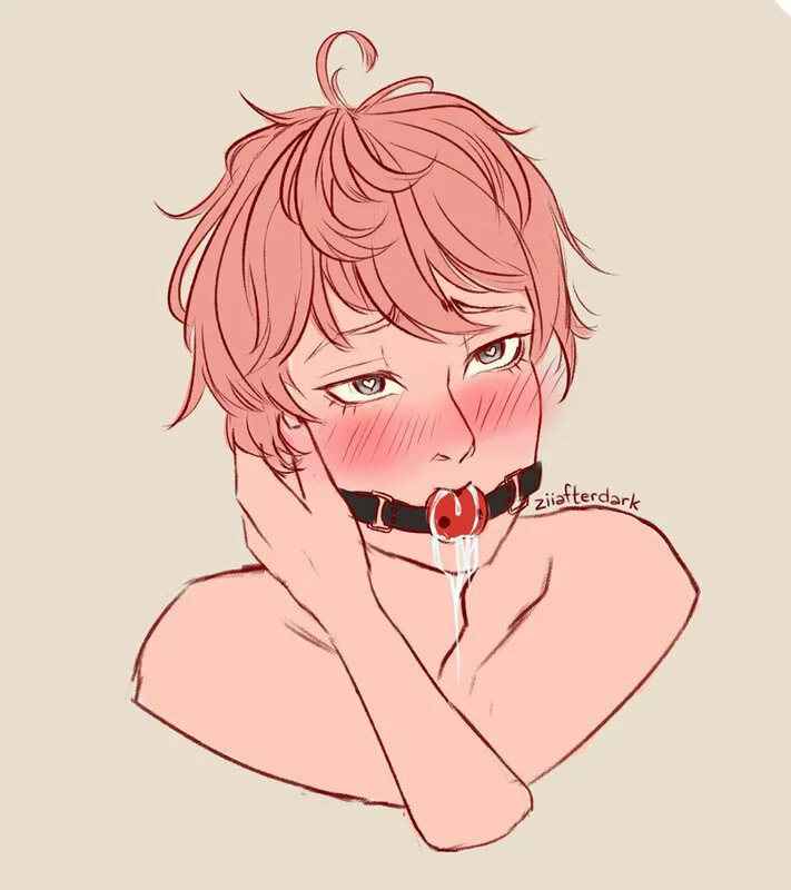 Put a ball gag in his mouth!